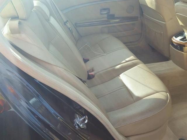 WBAGN63524DS52838 - 2004 BMW 745 LI BLACK photo 6