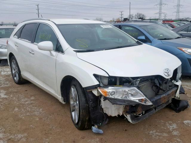 4T3BK3BB0AU033774 - 2010 TOYOTA VENZA BASE WHITE photo 1