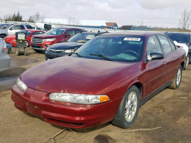 1G3WH52H61F211673 - 2001 OLDSMOBILE INTRIGUE G MAROON photo 2