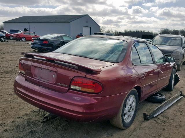 1G3WH52H61F211673 - 2001 OLDSMOBILE INTRIGUE G MAROON photo 4