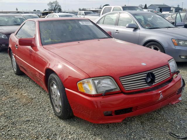 WDBFA63E1SF108322 - 1995 MERCEDES-BENZ SL 320 RED photo 1