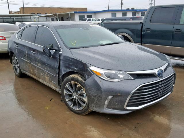 4T1BD1EB6JU061484 - 2018 TOYOTA AVALON HYB GRAY photo 1