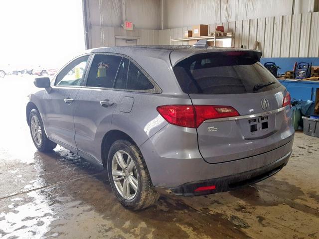 5J8TB3H53EL007122 - 2014 ACURA RDX TECHNO BLUE photo 3