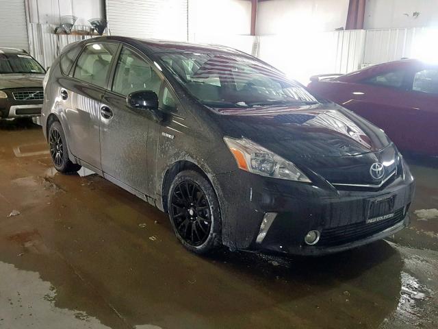 JTDZN3EU6C3016406 - 2012 TOYOTA PRIUS V BLACK photo 1