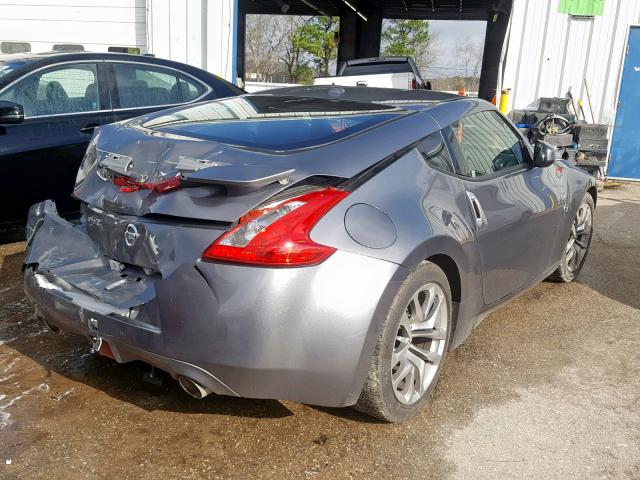 JN1AZ4EH0DM383472 - 2013 NISSAN 370Z BASE GRAY photo 4