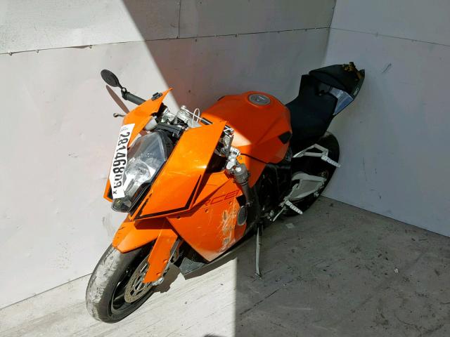 VBKVR9406AM967845 - 2010 KTM 1190 RC8 ORANGE photo 2