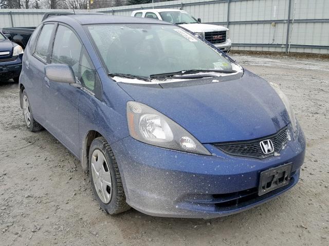 JHMGE8H33CC033671 - 2012 HONDA FIT BLUE photo 1