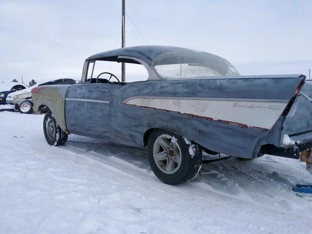 VC570140173 - 1957 CHEVROLET BEL AIR GRAY photo 10