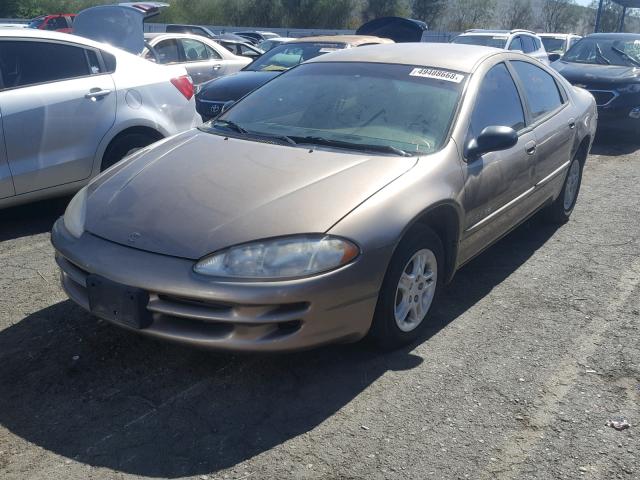 2B3HD46R5XH765572 - 1999 DODGE INTREPID GOLD photo 2