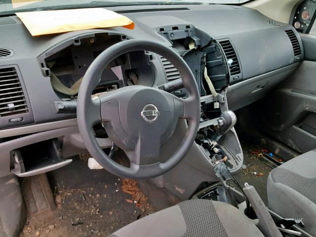 3N1AB61E37L661016 - 2007 NISSAN SENTRA 2.0 SILVER photo 9