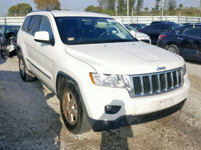 1J4RR4GG2BC533003 - 2011 JEEP GRAND CHER WHITE photo 1