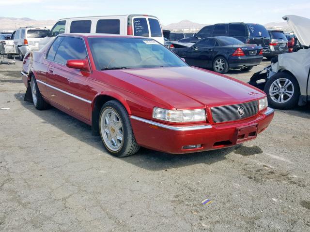 1G6ET129XWU600446 - 1998 CADILLAC ELDORADO T RED photo 1