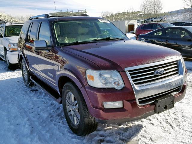 1FMEU75826UB40078 - 2006 FORD EXPLORER L MAROON photo 1