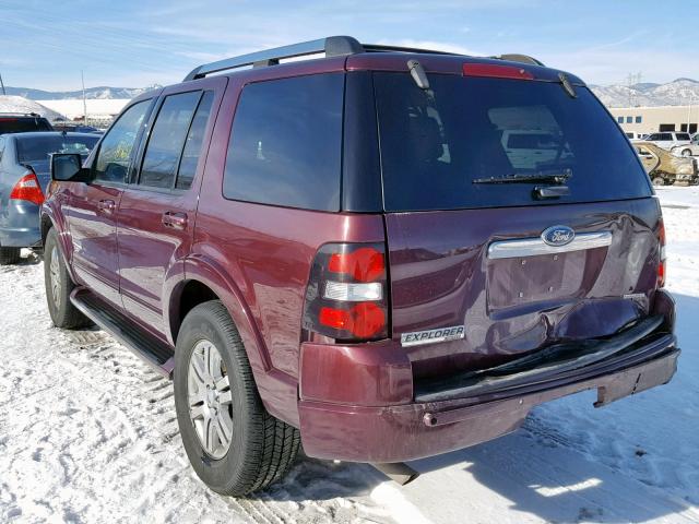 1FMEU75826UB40078 - 2006 FORD EXPLORER L MAROON photo 3