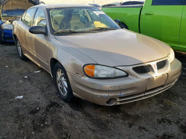 1G2NF52E44C253485 - 2004 PONTIAC GRAND AM S GOLD photo 1