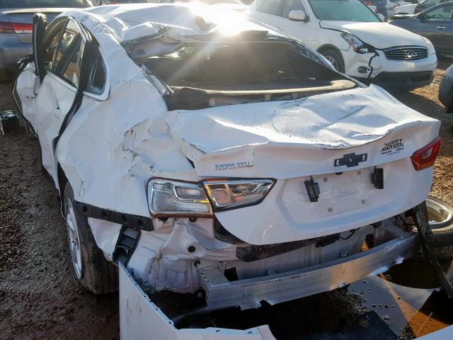 1G1ZB5ST5HF108072 - 2017 CHEVROLET MALIBU LS WHITE photo 10