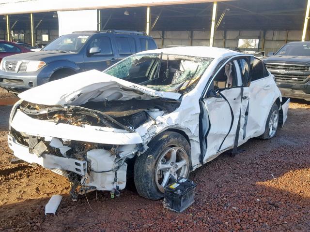 1G1ZB5ST5HF108072 - 2017 CHEVROLET MALIBU LS WHITE photo 2