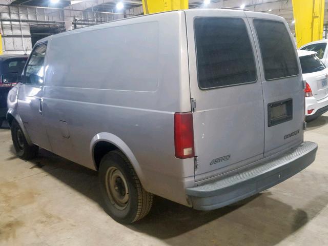 1GCDM19WXYB185516 - 2000 CHEVROLET ASTRO GRAY photo 3