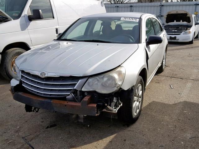 1C3LC46K88N188922 - 2008 CHRYSLER SEBRING LX SILVER photo 2