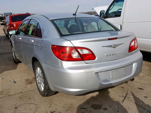 1C3LC46K88N188922 - 2008 CHRYSLER SEBRING LX SILVER photo 3