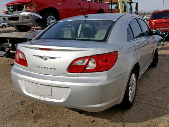 1C3LC46K88N188922 - 2008 CHRYSLER SEBRING LX SILVER photo 4