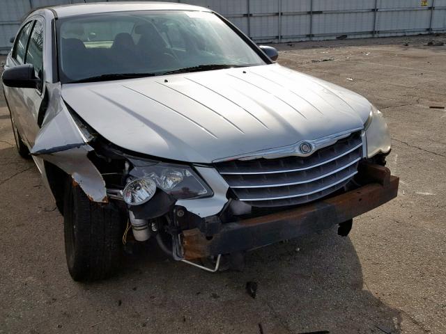 1C3LC46K88N188922 - 2008 CHRYSLER SEBRING LX SILVER photo 9