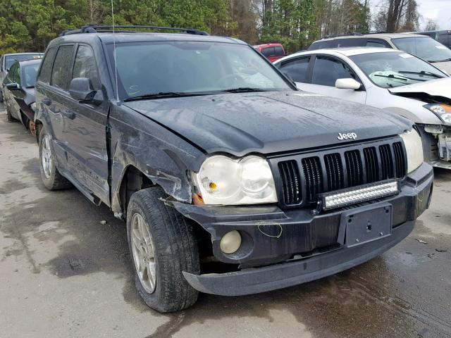 1J4GR48K15C623757 - 2005 JEEP GRAND CHER BLACK photo 1