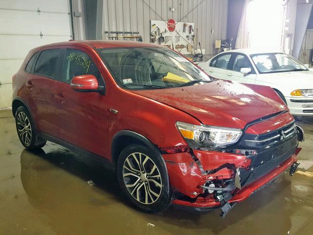 JA4AR3AW1JU001130 - 2018 MITSUBISHI OUTLANDER RED photo 1