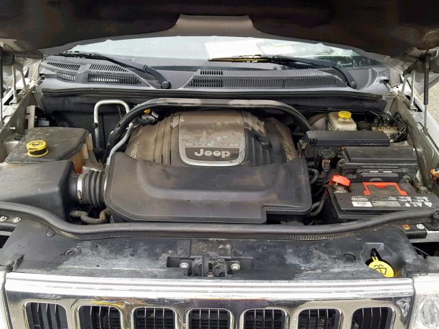 1J8HG58227C530294 - 2007 JEEP COMMANDER ვერცხლისფერი ფოტო 7