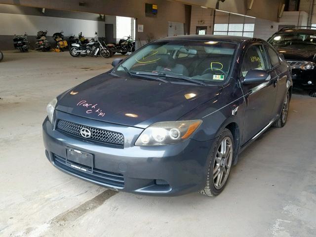 JTKDE167780247484 - 2008 TOYOTA SCION TC შავი ფოტო 2