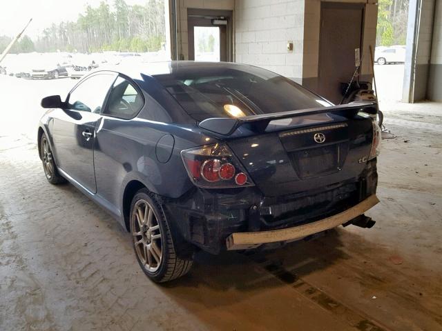 JTKDE167780247484 - 2008 TOYOTA SCION TC შავი ფოტო 3