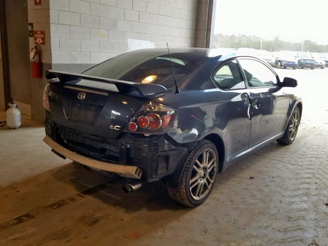 JTKDE167780247484 - 2008 TOYOTA SCION TC შავი ფოტო 4