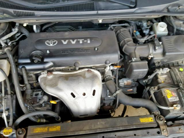 JTKDE167780247484 - 2008 TOYOTA SCION TC შავი ფოტო 7