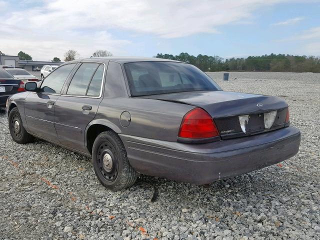 2FAFP71W54X134145 - 2004 FORD CROWN VICT GRAY photo 3