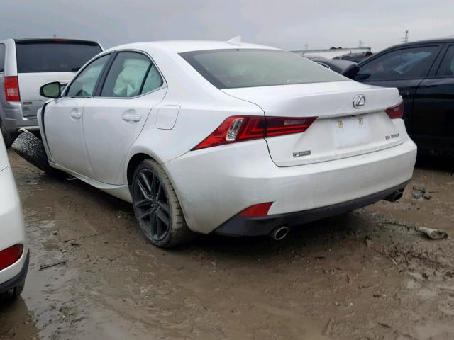 JTHBE1D21F5020957 - 2015 LEXUS IS 350 WHITE photo 3