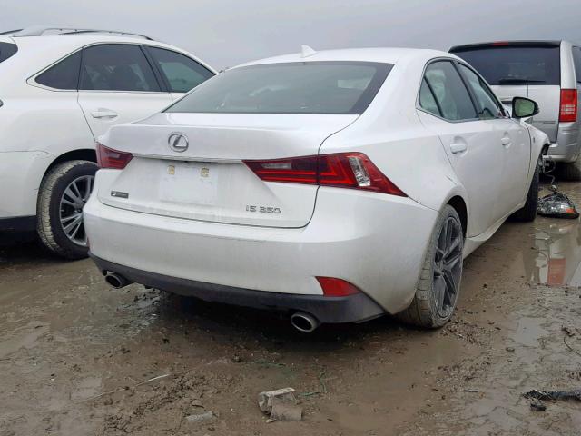 JTHBE1D21F5020957 - 2015 LEXUS IS 350 WHITE photo 4