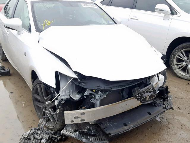 JTHBE1D21F5020957 - 2015 LEXUS IS 350 WHITE photo 9