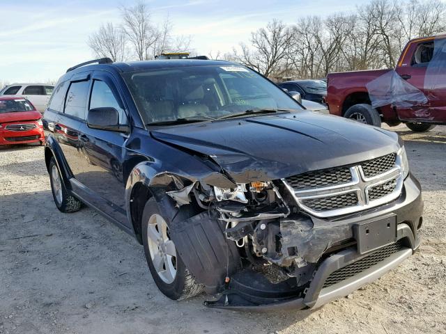 3C4PDDBG5CT166588 - 2012 DODGE JOURNEY SX BLACK photo 1