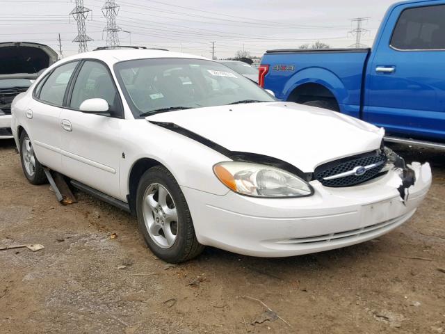 1FAFP55261G235708 - 2001 FORD TAURUS SES WHITE photo 1