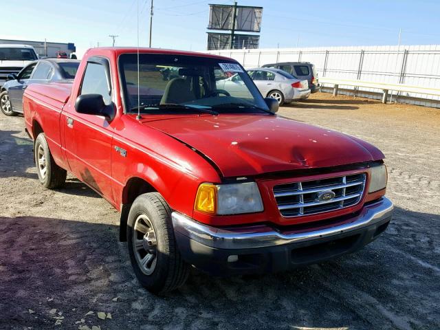 1FTYR10U41TA76466 - 2001 FORD RANGER RED photo 1
