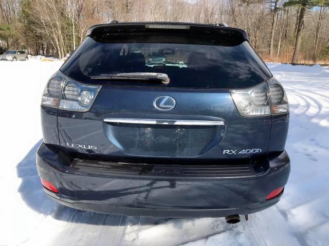 JTJHW31U172014585 - 2007 LEXUS RX 400H BLACK photo 4