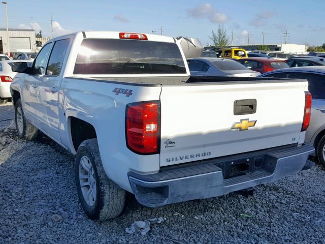 3GCUKREC3JG347788 - 2018 CHEVROLET SILVERADO 白色 照片 3