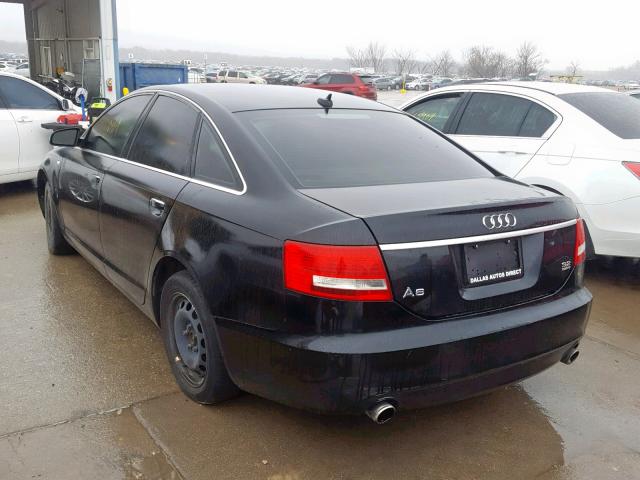 WAUDH74F78N036037 - 2008 AUDI A6 3.2 QUA BLACK photo 3