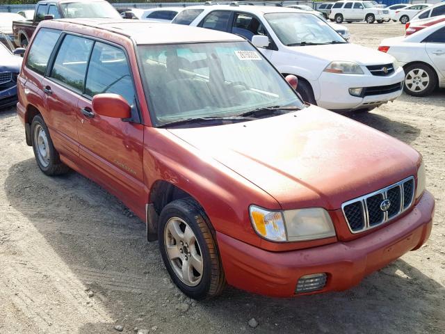 JF1SF65612H722661 - 2002 SUBARU FORESTER S Qırmızı foto 1