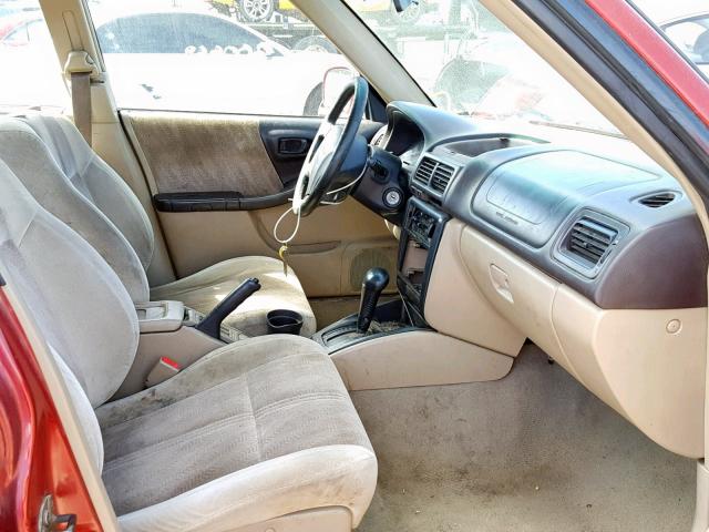 JF1SF65612H722661 - 2002 SUBARU FORESTER S Qırmızı foto 5