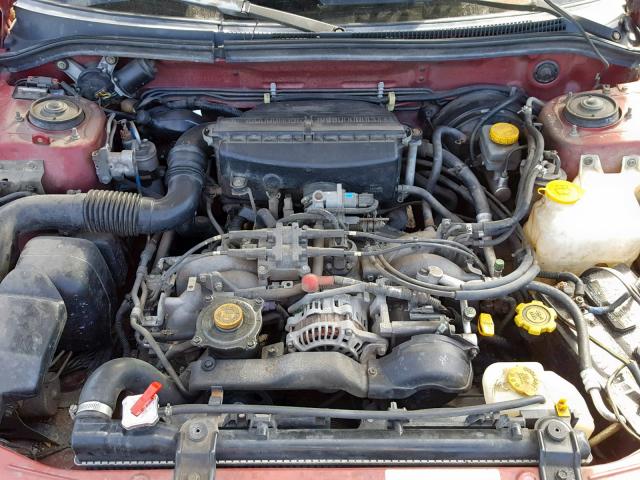 JF1SF65612H722661 - 2002 SUBARU FORESTER S Qırmızı foto 7