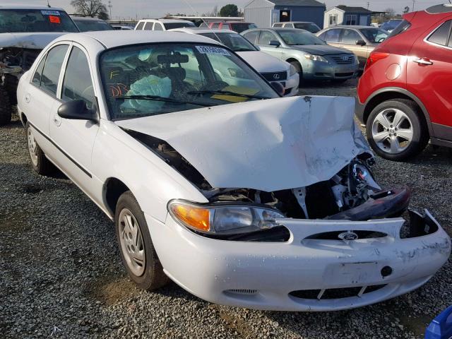 1FAFP10P5XW217193 - 1999 FORD ESCORT LX WHITE photo 1