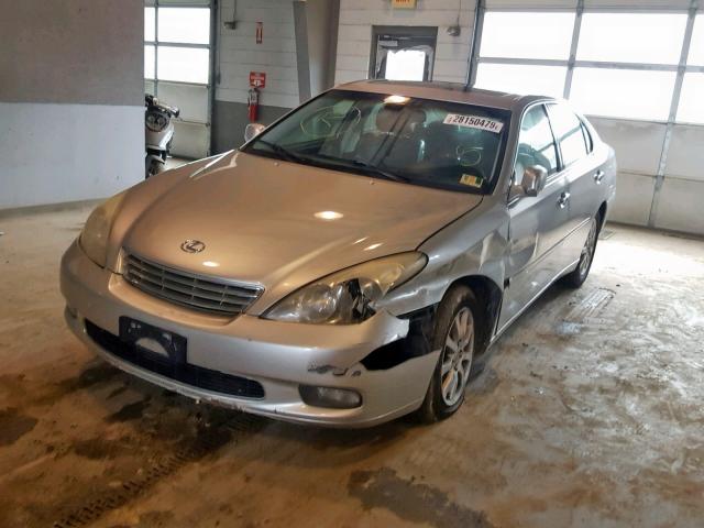 JTHBF30G830088806 - 2003 LEXUS ES 300 SILVER photo 2