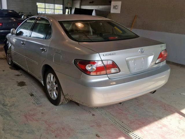 JTHBF30G830088806 - 2003 LEXUS ES 300 SILVER photo 3