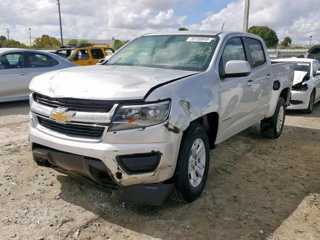 1GCGTCEN4J1101159 - 2018 CHEVROLET COLORADO L GRAY photo 2